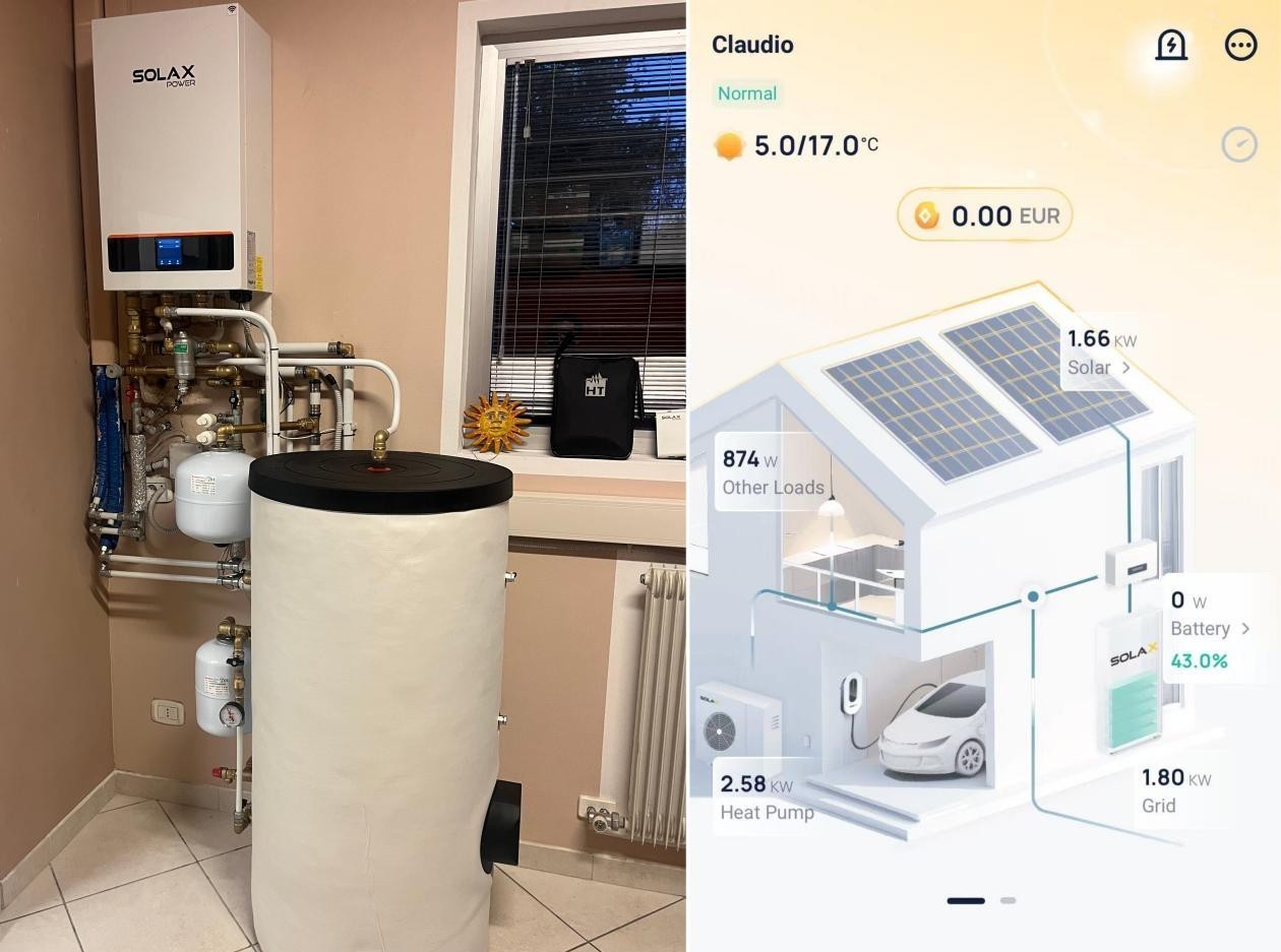 taly's First SolaX Thermal R290 Heat Pump + XHub Smart Energy Installation case photo-case2