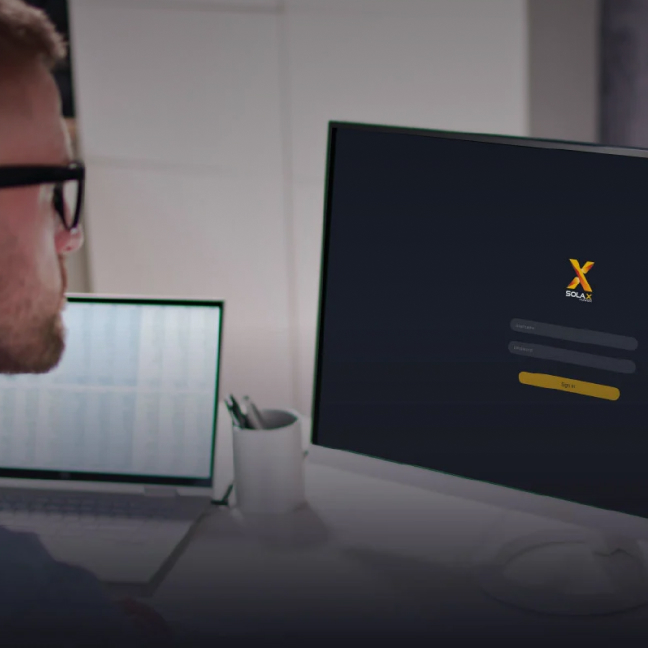 Registrera dig för Solax Cloud