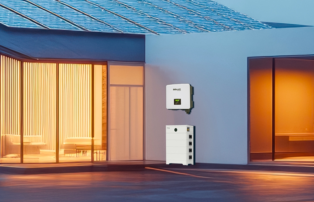 Hybridlösning för bostäder med solceller, ESS och vindkraft