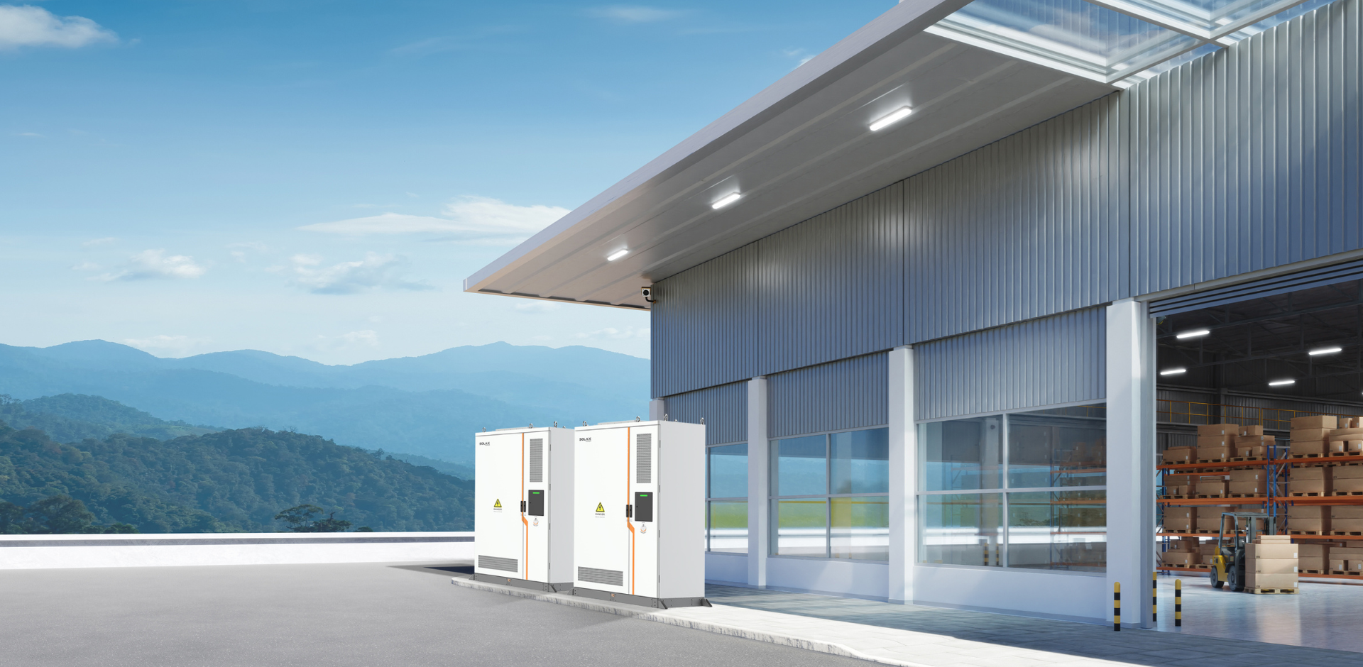 Solax kommersiella solenergi- och lagringslösning för företag