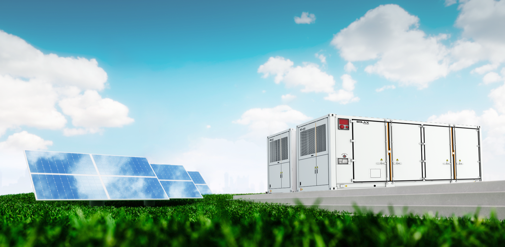 Solax energilagring och solcellslösningar för kraftverk i stor skala