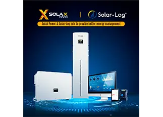 SolaX Power och Solar-Log Gå med i att ge bättre energiförvaltning.