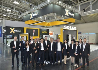 Intersolar Europe 2022- snabbare energiöverföring med SolaX Power.