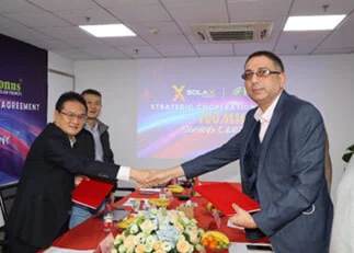 SolaX undertecknade ett 100 MW strategiskt samarbetsavtal med Fronus.